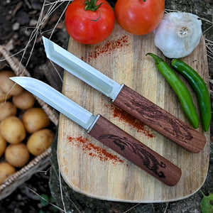 WORLD'S FIRST DUAL BLADE CHEF KNIFE