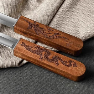 WORLD'S FIRST DUAL BLADE CHEF KNIFE